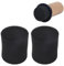 4 Pcs Speaker Port Tube Sponge Set - 55mm Bass Air Duct Sponge for Acoustic Ducts, Home Subwoofer Cabinets, Noise Reduction & Bass Enhancement