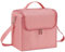Joligrace Makeup Case Vanity Case Make up Box Makeup Organiser Bag Cosmetic Bag Nail Polish Organiser with 4 Trays & Shoulder Strap, Pink