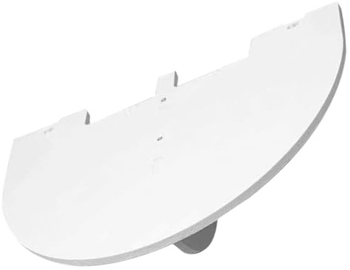 GALPADA Supporto da Parete Accessori di Montaggio in Legno Bianco per Proiettore Lavorazione Fine senza Odore, per Casa e Ufficio