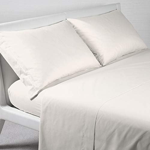 Caleffi Baumwolle, einfarbig, Bettwäsche, Baumwolle, Creme, Doppelbett, 76383