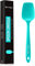 UpGood Silicone Spoon Spatula - 600ºF Heat-Resistant Non-Stick Rubber Spoonula | Use as Silicone Kitchen Scraper Utensil - Baking and Cooking Strong Stainless Steel Core | Kitchen Utensils, (Teal)