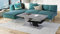 Mazzoni Cliff Couchtisch 110x60cm mit praktischer extra Ablage modern stabil vielseitig als Wohnzimmertisch Beistelltisch Sofatisch Zeitloses Design platzsparend robust für Wohnzimmer kleine Räume