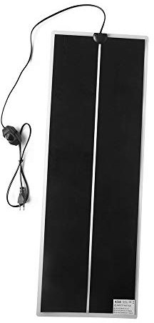 TIEMORE Tapis Chauffant pour Reptiles, 5w, 7w, 14w, 20w, 28w, 45w Tapis Chauffant pour Reptiles avec Contrôleur De Thermostat, Coussin Chauffant 220-240v pour Tortue, Tortue, Serpents, Lézard