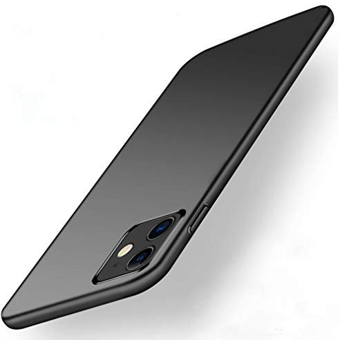 Sitthyw Case for iPhone 11 Pro Slim Ultra Thin Protective Case Cover Matte Hard PC Cover Ultra Slim Shockproof Bumper Anti-Scratch Hardcase Cover iPhone 11 Pro, 6.1 Inch, Black