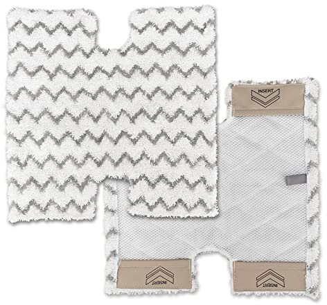 BONBELONG 2 Stück Dampfreiniger-Pads Ersatz für Shark Lift-Away Pro & Genius Pocket Dampfreiniger Serie S3973 S3973D S3973WM S5001 S5003D S5002Q S5003A S6001W S6001WM S6002 S6002C S6002C S6002 S6002C