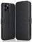 ELESNOW Funda iPhone 13 Pro, Premium Cuero Billetera Tapa Flip Protectora Carcasa Magnético para Apple iPhone 13 Pro (Negro)