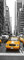 A.Monamour Türtapete Selbstklebend Türfolie Türposter 3D New Yorker Straßenansicht Mit Gelbem Auto Vinyl Folie Türdeko Tapete Wandbild Türaufkleber Türtattoo 90 x 200 cm