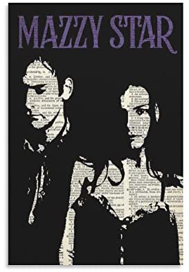 JIJIE Mazzy Star Art Poster, Wandkunst, Bild, Gemälde, Poster, Leinwanddruck, Kunstwerke, Raumdekoration, 30 x 45 cm