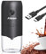 Portable Electric Burr Coffee Grinder,Automatic Mini Coffee Bean Mill with Adjustable Coarseness 1800mAh Chargeable for Camping Travel Outdoor Indoor