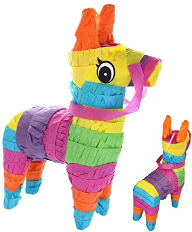 Sakamura Esel-Piñata | Interessante hübsche kleine Pinata für,Wunderschön dekorierte -Piñata für Weihnachten, Halloween, Valentinstagsgeschenk