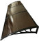 Window Treatments Door Canopy Awning Shelter Roof Front Back Porch Outdoor Shade Canopies (100X300CM, Brown)