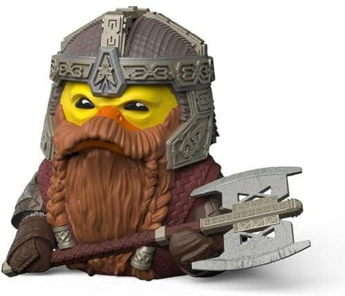 TUBBZ Box-Ausgabe Gimli Sammler-Vinyl-Gummiente Figur - Offizielles Der Herr der Ringe Merchandise - Fernsehen, Filme & Videospiele