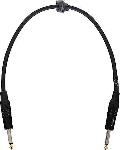Pronomic BOXJ-0.5 Lautsprecherkabel DJ PA Boxenkabel (Professionelles Boxenkabel, 6,3 mm Klinke, Länge 0,5m, säure- und ölfest, Spannzangen-Zugentlastung)