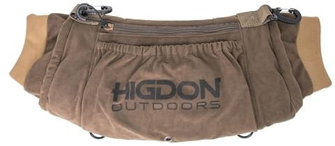 Higdon Outdoors Stuff Muff Handwärmer/Rufsystem (MUD) | Fleece-gefütterter Muff mit Reißverschlusstaschen und einfachem Zugriff auf Anrufe für Wasservögeljagd