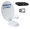 Antarion Parabole Satellite Automatique 72cm sans Récepteur + Positionneur Camping Car