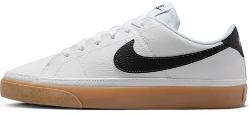 Nike Damenschuhe Nike Court Legacy Next Nature Damenschuhe, White/Anthracite-Gum Yellow-Volt, DH3161-109, 38.5 EU (W 7.5 US)
