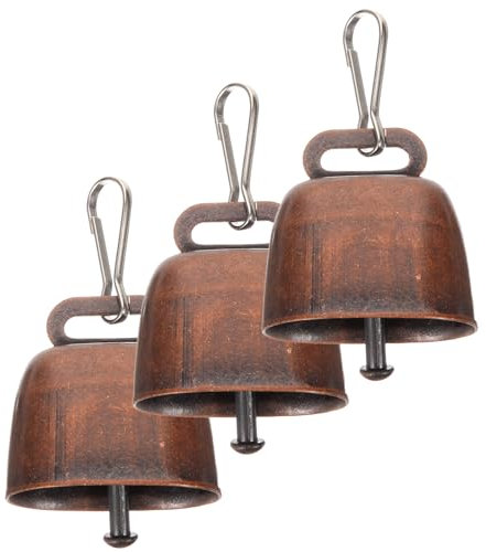 Hohopeti Kuhglocken Anhänger Für Weideglocken Kuhglocke Als Viehglocke Laute Glocke Für Schafe Und Kühe Schafweideglocke Zum Anschütten