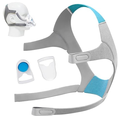 Kopfbedeckung CPAP F20 Kopfbband Kompatibel mit Resmed Airfit F20 CPAP Mask CPAP Maskenzubehör Unisex CPAP-Ersatz-Kopfband(Maske nicht Enthalten)