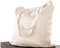ELES VIDA 250 STÜCK Baumwolltasche 38x42 cm unbedruckt, zwei lange Henkel OEKO-TEX® Stofftasche, Tragetasche, Baumwollbeutel, Einkaufstasche, Jutebeutel, Stoffbeutel Einkaufsbeutel