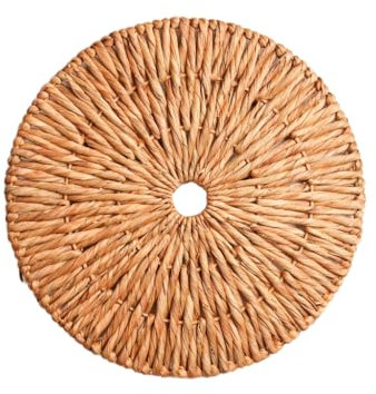 APARICI Decoración Pared Mimbre | Plato Decorativo Pared Esparto 50cm | Fabricación Artesana