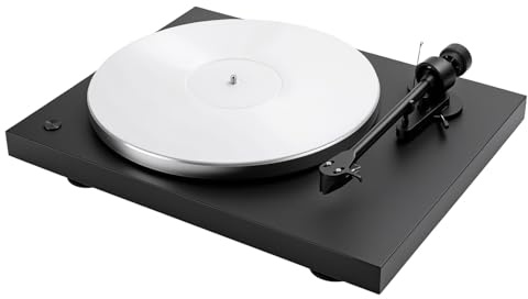 QWORK® Acrylic Turntable Slipmat 12 Inch, 4mm Thick White Record Platter Slipmat, Enhance Sound Clarity & Reduce Resonance for Vinyl Record Players