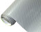 Neoxxim 13.2€/m2 Premium Auto Folie - 4D Carbon Folie Silber 4D 200 x 150 cm - blasenfrei mit Luftkanälen ca. 0,15mm dick Folierung folieren bekleben
