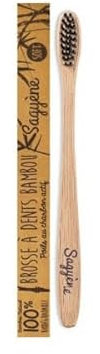 Sagyène Brosse à dent Bambou au poils de Charbon actif par ADS