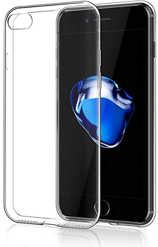 InnoTechs - Apple iPhone 7 / iPhone 8 Silicone Case Cover Transparent Crystal Clear Soft Gel TPU