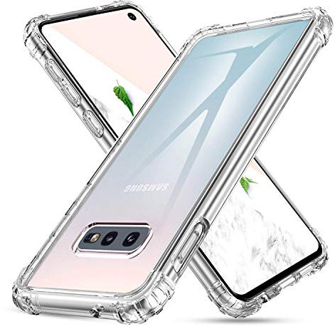 DUEDUE für Samsung Galaxy S10e Hülle Silikon [Stoßdämpfend, Nicht vergilbend] Samsung S10e Handyhülle Case Handy Cover Schutzhülle für Samsung Galaxy S10e Transparent