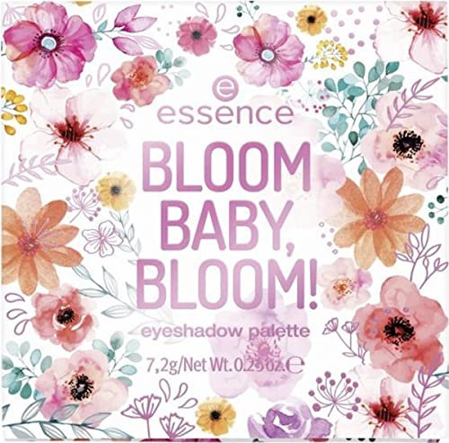 Essence BLOOM BABY, BLOOM! Eyeahadow Palette Inhalt: 7,2g Lidschattenpalette mit 9 unterschiedlichen Farben. Lidschatten