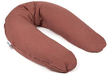 doomoo Basics – Comfy Big Tetra Brick Coussin de Grossesse Multi-Usages – Grand Coussin d’Allaitement et de Maternité – pour Dormir, Allaiter et se Relaxer – Rempli de Microbilles avec Housse Lavable