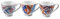 Villa d’Este Home Tivoli 5907141 Casablanca Set 6 Kaffeetassen 90 ml aus Porzellan