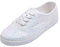 Feversole Damenmode Kleid Sneakers Party Bling Flats Shoes, 39 EU