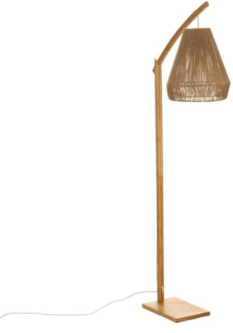 Atmosphera - Lampadaire arc Palm - bambou H158 cm