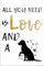 schilderkreis24 – Lustiger Spruch “All You Need is ...Dog“ Magnet Hund Deko Kühlschrankmagnet Humor Geschenkidee Geburtstag Weihnachten 9x6 cm
