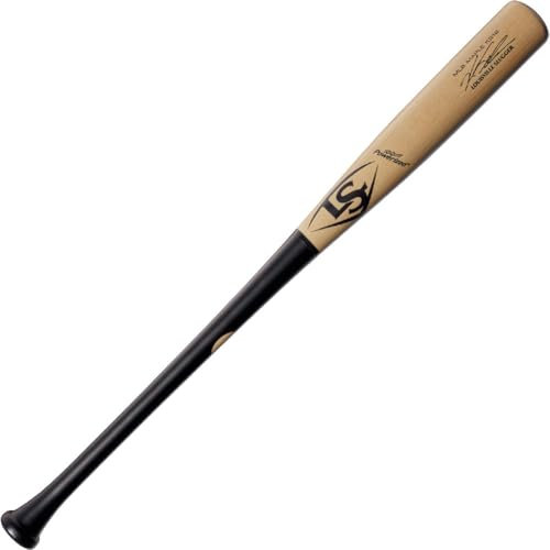 Louisville Slugger Unisex-Erwachsene MLB Prime KS12 Schwarz-31 Baseballschläger, Natur/schwarz, 31