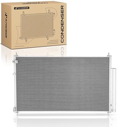 A-Premium Air Conditioning A/C Condenser Compatible with 2011-2017 Honda Odyssey V6 3.5L, Replace# 80110TK8A01, 80110SK8A01
