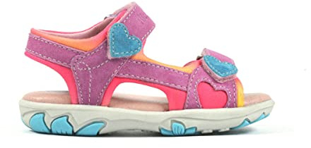 Richter Kinderschuhe Jungen Mädchen Dora Sandale, Rosette/Multic/Light, 26 EU