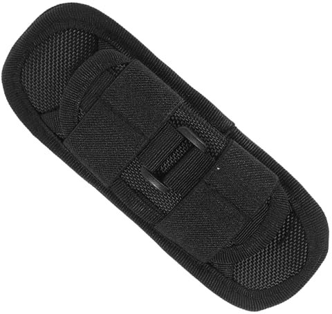 OSALADI Belt Clip Flashlight Nylon Pouch Case Mini Flashlight Carrier for Camping