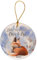 Feenstaub Weihnachtsschmuck, personalisierbarer Christbaumschmuck Keramik-Anhänger, Geschenk Weihnachten Baumschmuck mit Namen, besonderer Weihnachtsbaumschmuck, Weihnachtsanhänger Oma und Opa