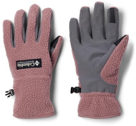 Columbia Damen Helvetia 2 Sherpa Glove W Fleece-Handschuhe, Feige, L