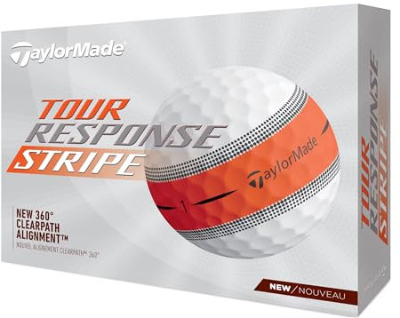 TaylorMade TM22 Tour Response Stripe Orange