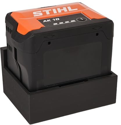 Wandhalterung passend für 1 STIHL AK Akku AK10 AK20 AK30 Halterung Akkus Akkuhalter Akkuhalterung Zubehör (Schwarz)