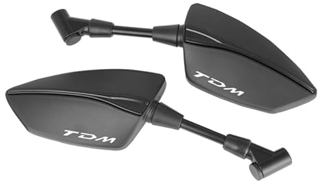Motorrad Spiegel Mit Logo TDM für YA&MAHA TDM850 TDM900 TDM 850 900 alle Jahre Aluminium CNC Motorrad Seitenspiegel Rückspiegel