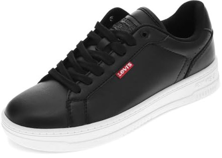 Levi's Damen Carrie Sneaker, Schwarz/Weiß, 38 EU