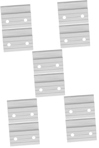 Uonlytech 5sätze French Cleat Bilderhaken Robuste Wandmontagehalterungen Für Kunstwerke Und Spiegel Einfache Installation Sicherer Halt Vielseitig Einsetzbar Für -projekte