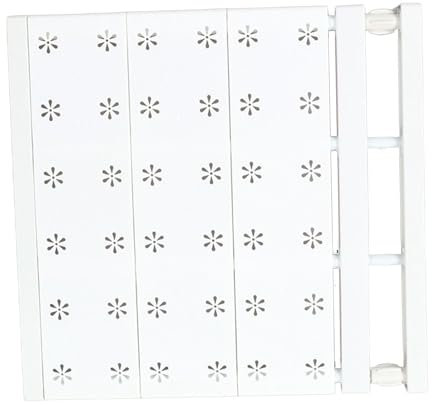 Closet Tension Shelf Rod, Expandable Closet Tension Shelf Adjustable Metal Storage Rack DIY Divider Separator Cabinet Organizer for Cabinet Wardrobe Cupboard (30-40cm)