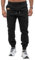 VMSUCIJ Pantaloni Jogging Uomo Pantaloni Casual Cotone Pantaloni Sportivi con Elastico in Vita con Tasche S-XXL,Nero 01,XL