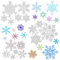 OOTSR 16 Stk Schneeflocken-Stanzschablone DIY, Weihnachts Stanzformen Schablonen für Scrapbooking Fotoalbum Dekor Karten, Schneidebrett aus Metall, Prägung Papier Stanzen mit Wintermotiv