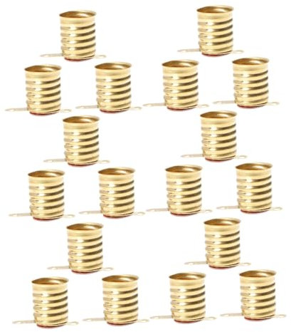 TOYANDONA 30stücke Lampenfassung Mit Schraubsockel Kupferfassung Für Miniatur-led-glühbirnen Kompakte Lichtsockel Fassungen Für Mini-glühbirnen